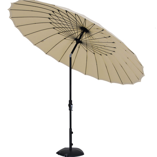 10' Shanghai Collar Tilt Market Umbrella by Treasure Garden - Image 2